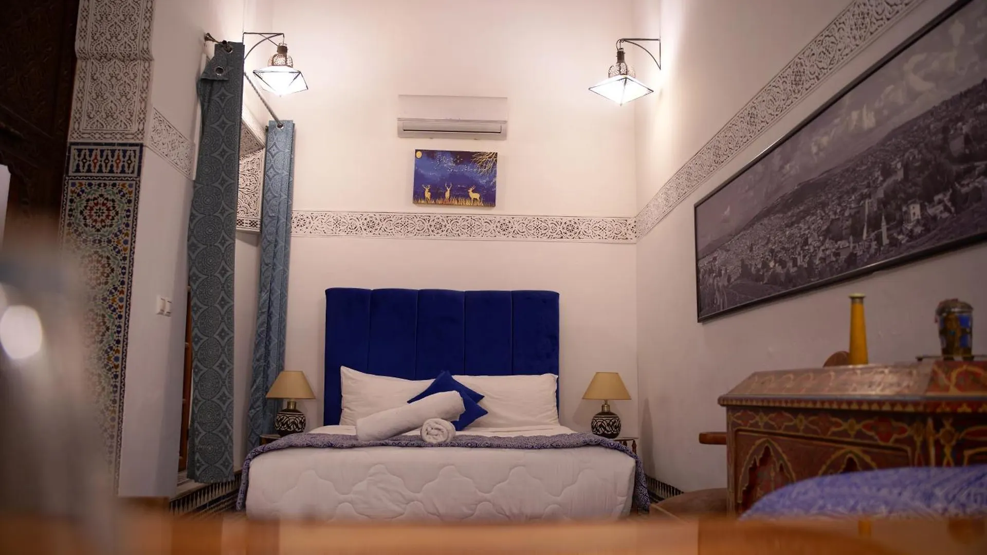 *** Riad La Cheminee Bleue Fes Hotel Morocco